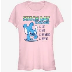 New 👏 Disney Lilo & Stitch To Do 👧 Girls T-Shirt 😀