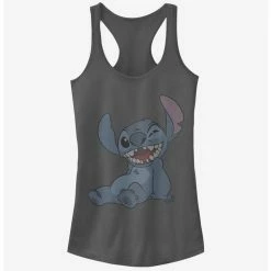 Budget ❤️ Disney Lilo & Stitch Half Tone Stitch 👧 Girls Tank 😉
