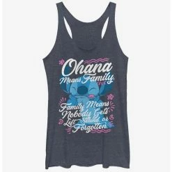 Wholesale 🛒 Disney Lilo & Stitch Ohana Family 👧 Girls Tank 😀