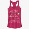 Flash Sale ⌛ Disney Lilo & Stitch Ohana Family Quoted 👧 Girls Tank 🧨