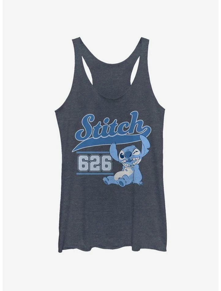 Brand new 🎉 Disney Lilo & Stitch Stitch Collegiate 👧 Girls Tank ✨