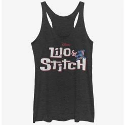 Best Pirce 🛒 Disney Lilo & Stitch Stitch With Logo 👧 Girls Tank 🤩