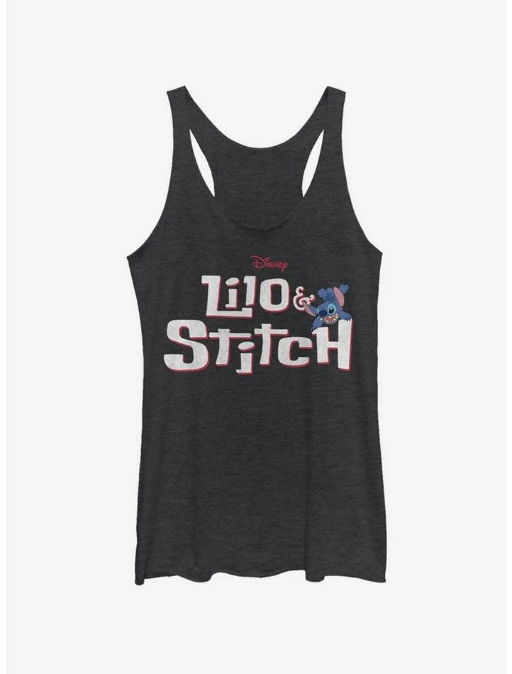 Best Pirce ๐ Disney Lilo & Stitch Stitch With Logo ๐ง Girls Tank ๐คฉ