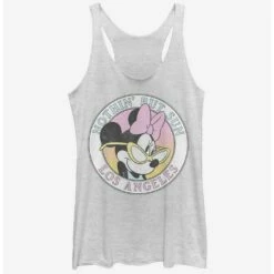 Cheap 👍 Disney Mickey Mouse Minnie LA 👧 Girls Tank 🎉