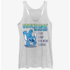 Cheap 👍 Disney Lilo & Stitch To Do 👧 Girls Tank 🎉
