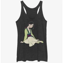 New 😍 Disney Mulan Large Format Mulan 👧 Girls Tank ⌛