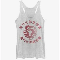 Wholesale 🔔 Disney Mulan Mulan Courage 👧 Girls Tank 🥰