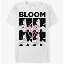 Wholesale ❤️ Disney Mulan Bloom Grid T-Shirt 🛒