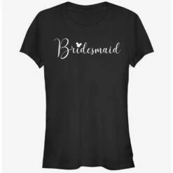 Deals ✔️ Disney Mickey Mouse Disney Bridesmaid 👧 Girls T-Shirt 🌟