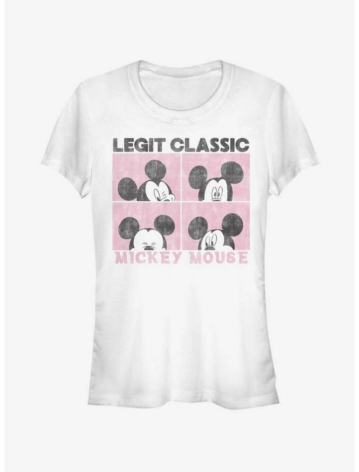 Promo ๐ Disney Mickey Mouse Mickey Faces ๐ง Girls T-Shirt ๐