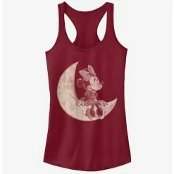 Cheapest 👏 Disney Mickey Mouse Minnie On The Moon 👧 Girls Tank ⌛