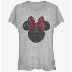 Cheapest 🎁 Disney Mickey Mouse Minnie Leopard Bow 👧 Girls T-Shirt ❤️