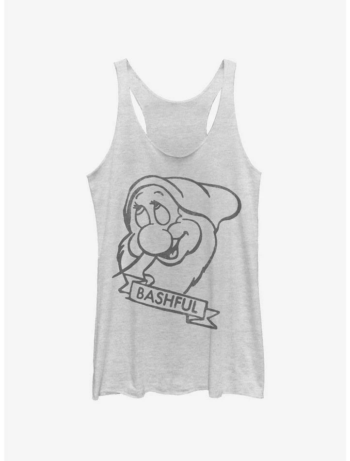 Brand new 🥰 Disney Snow White And The Seven Dwarfs Bashful 👧 Girls Tank ❤️