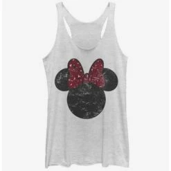 Cheapest ⌛ Disney Mickey Mouse Minnie Leopard Bow 👧 Girls Tank 🛒