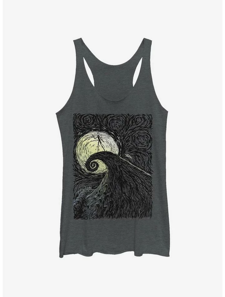 Buy ❤️ The Nightmare Before ❄ Christmas Spiral Hill 👧 Girls Tank 🥰