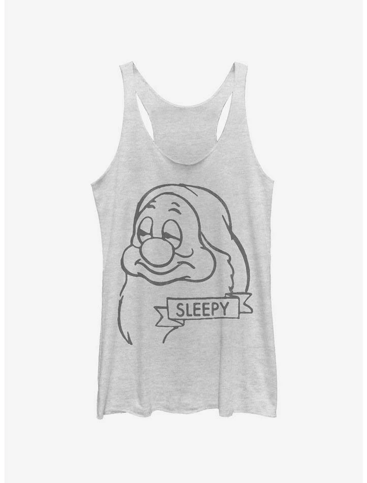 Hot Sale 🎉 Disney Snow White And The Seven Dwarfs Sleepy 👧 Girls Tank 🤩