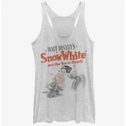 Cheapest ⭐ Disney Snow White And The Seven Dwarfs Sweet Kiss 👧 Girls Tank 👏