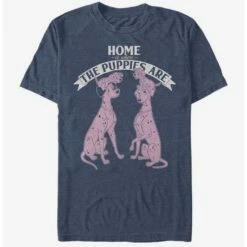 Top 10 🔥 Disney 101 Dalmatians Home Sweet 🐶 Dogs T-Shirt 🧨