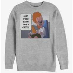 Best deal 🤩 Disney A Goofy Movie Tower Of Cheeza Crew Sweatshirt 😍