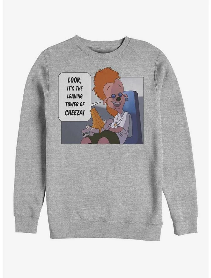 Best deal 🤩 Disney A Goofy Movie Tower Of Cheeza Crew Sweatshirt 😍