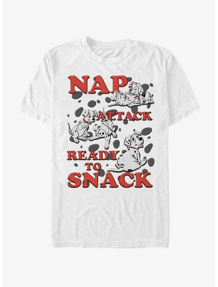 Buy ๐งจ Disney 101 Dalmatians Nap Attack Snack Pups T-Shirt โญ