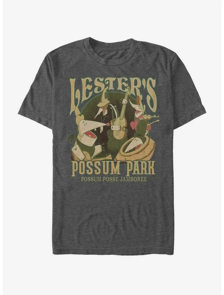New ๐ Disney A Goofy Movie Lesters Possum Park T-Shirt ๐