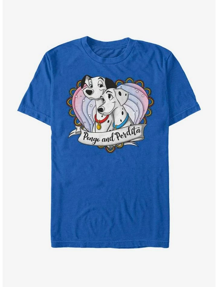 Coupon 👍 Disney 101 Dalmatians Pong And Perdita T-Shirt ⌛ - Image 3