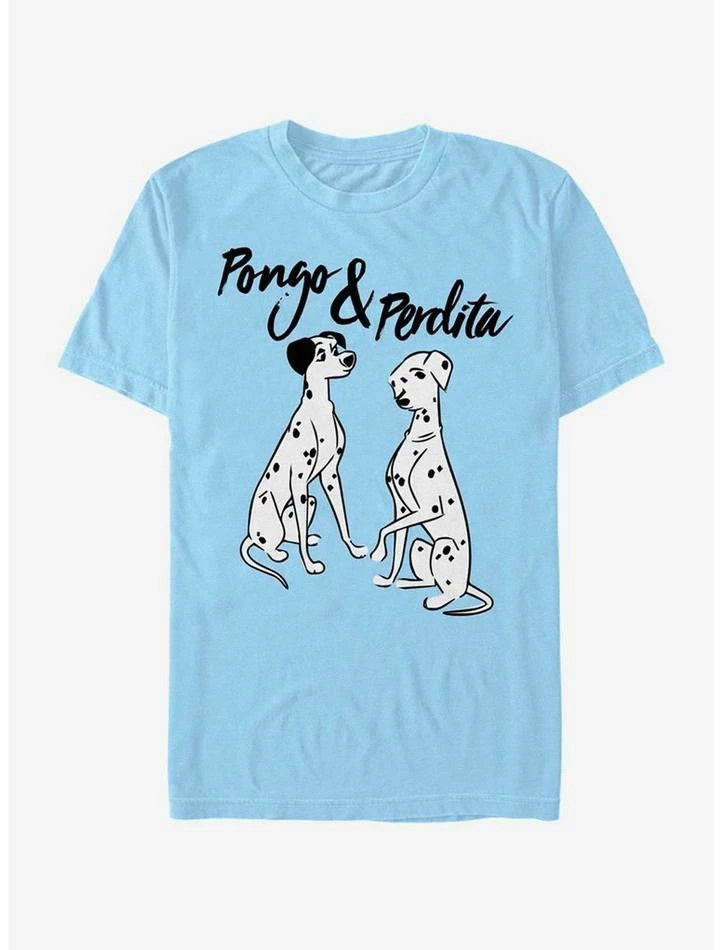 Cheapest ⭐ Disney 101 Dalmatians Pongo And Perdita T-Shirt ⭐