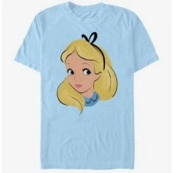 Best Pirce 👍 Disney Alice In Wonderland Big Face T-Shirt 🤩