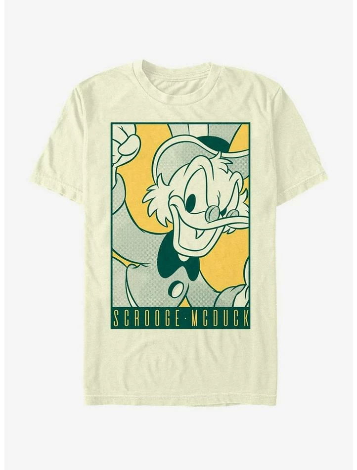 Cheapest ๐ฏ Disney Ducktales Pop Poster Scrooge T-Shirt ๐งจ - Image 2