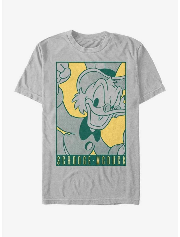 Cheapest ๐ฏ Disney Ducktales Pop Poster Scrooge T-Shirt ๐งจ - Image 3