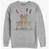 Top 10 ⌛ Disney Bambi Love Crew Sweatshirt ✔️