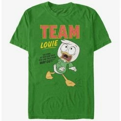 Cheapest 🔔 Disney Ducktales Team Louie T-Shirt 🌟