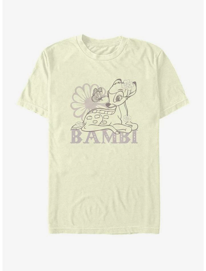 Promo ⌛ Disney Bambi Simple Flowers T-Shirt 🥰