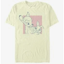 Outlet 🧨 Disney Bambi Thumper Square T-Shirt 🌟