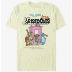 Cheapest ๐งจ Disney The Aristocats Classic Poster T-Shirt ๐