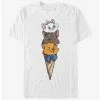 Outlet ⭐ Disney The Aristocats Kitten Ice Cream Stack T-Shirt 🎉