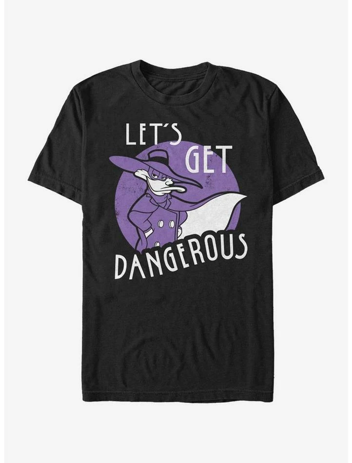 Hot Sale 😀 Disney Darkwing Duck Get Dangerous T-Shirt ✔️ - Image 2
