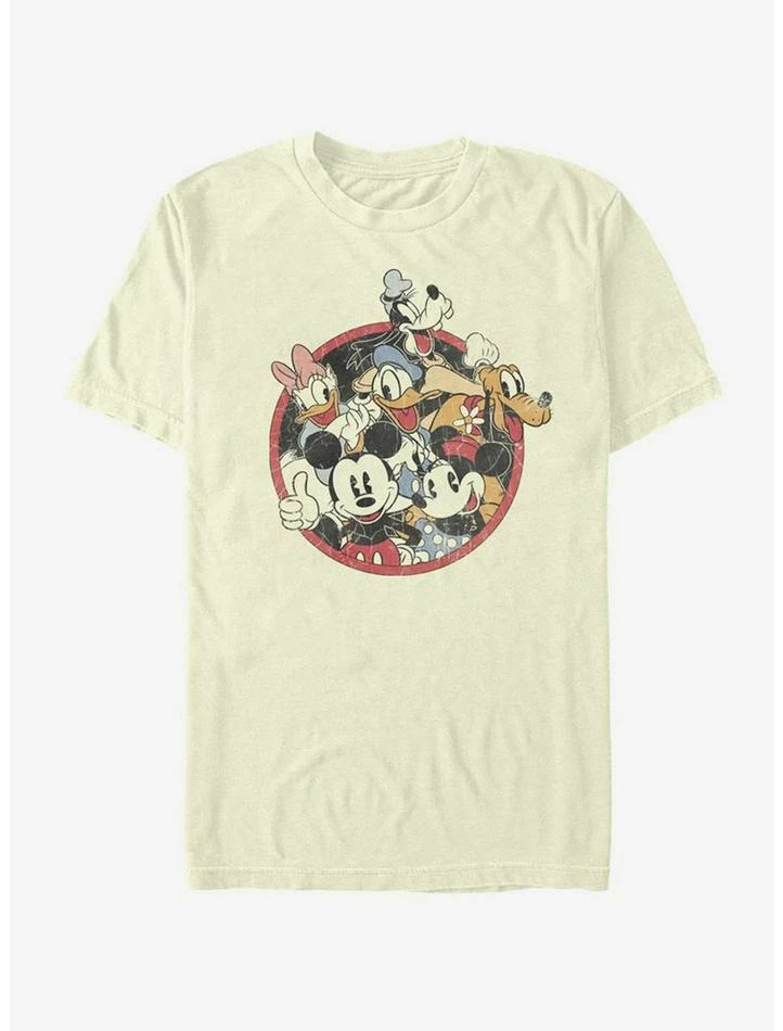 Promo 👍 Disney Mickey Mouse Retro Group T-Shirt 😍 - Image 2