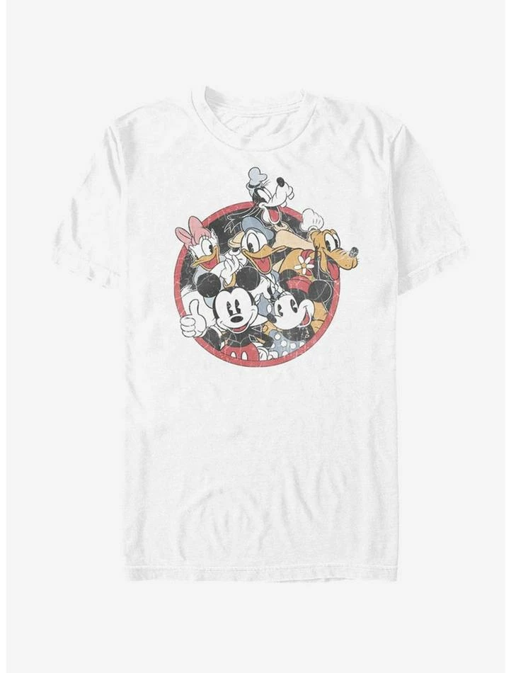 Promo 👍 Disney Mickey Mouse Retro Group T-Shirt 😍 - Image 3