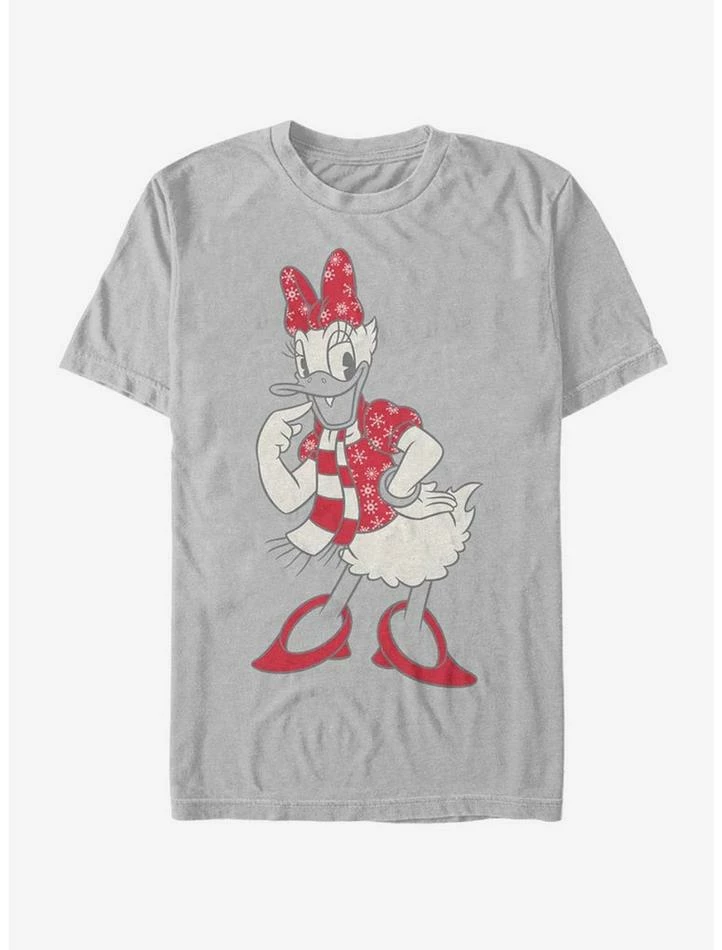 Buy ๐ Disney Daisy Duck Holiday Snowflaked Daisy T-Shirt ๐ฅ