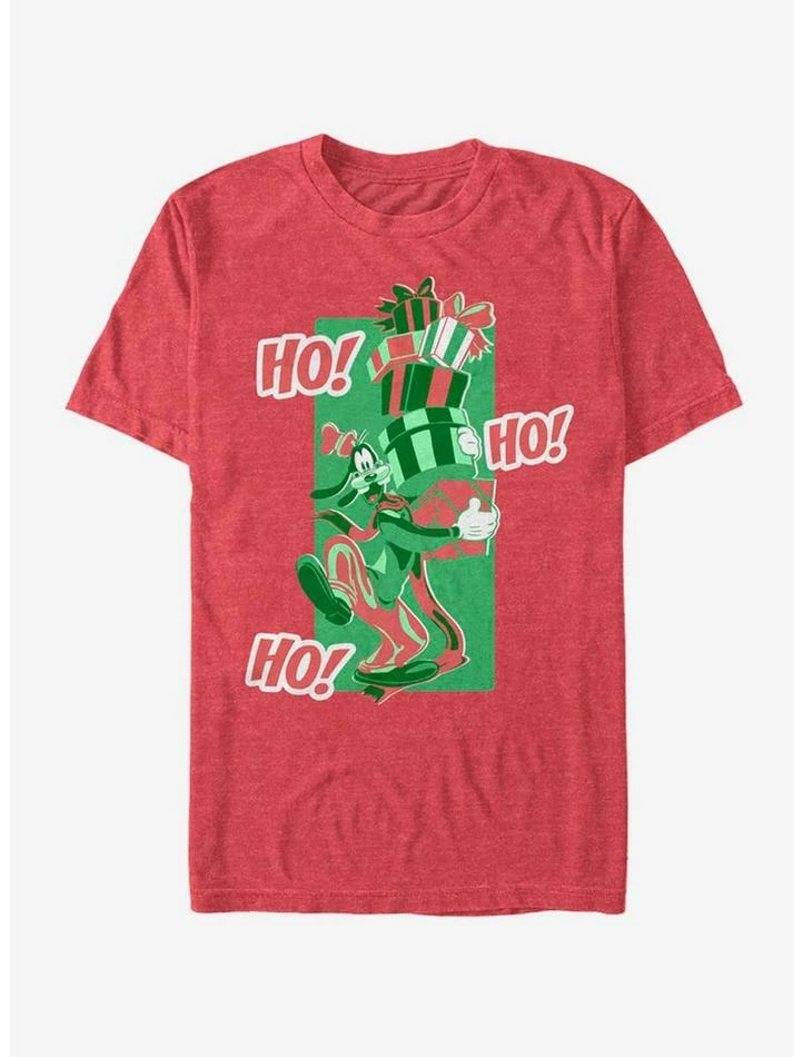 Promo ⌛ Disney Goofy Holiday Ho Ho A-Hyuk T-Shirt 👍