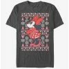 Cheapest 🛒 Disney Minnie Mouse Holiday Winter Sweater T-Shirt 🧨