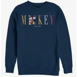 Outlet 🥰 Disney Mickey Mouse Mouse Fashion Crew Sweatshirt 🛒