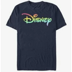 Cheapest 🧨 Disney Classic Disney Rainbow Fill Logo T-Shirt 🎉