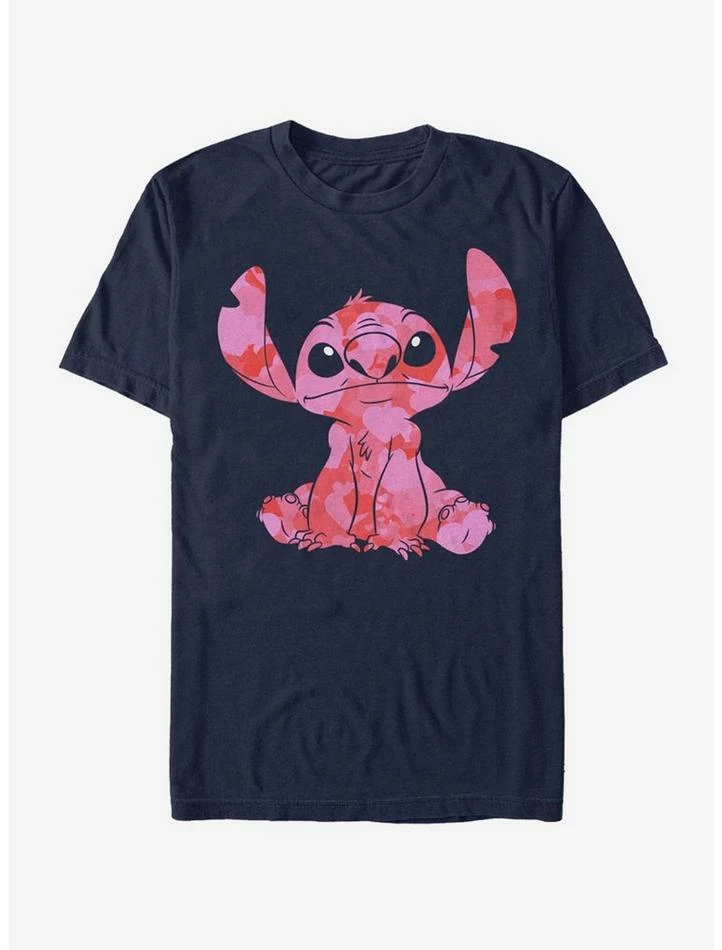 Hot Sale ✔️ Disney Lilo & Stitch Stitch Heart Fill T-Shirt 👍