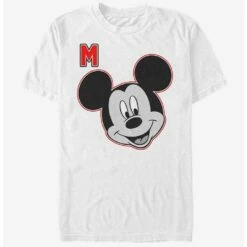 Best deal 🔔 Disney Mickey Mouse Letter Mickey T-Shirt 😍