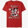 Deals 😍 Disney Mickey Mouse Holiday Mickey & Minnie T-Shirt 🤩