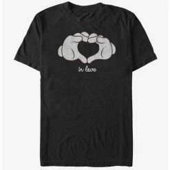 Best deal 👍 Disney Mickey Mouse Glove Heart T-Shirt 👍