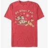Best Sale ✨ Disney Mickey Mouse Holiday Sled 🐶 Dog Group T-Shirt ❤️
